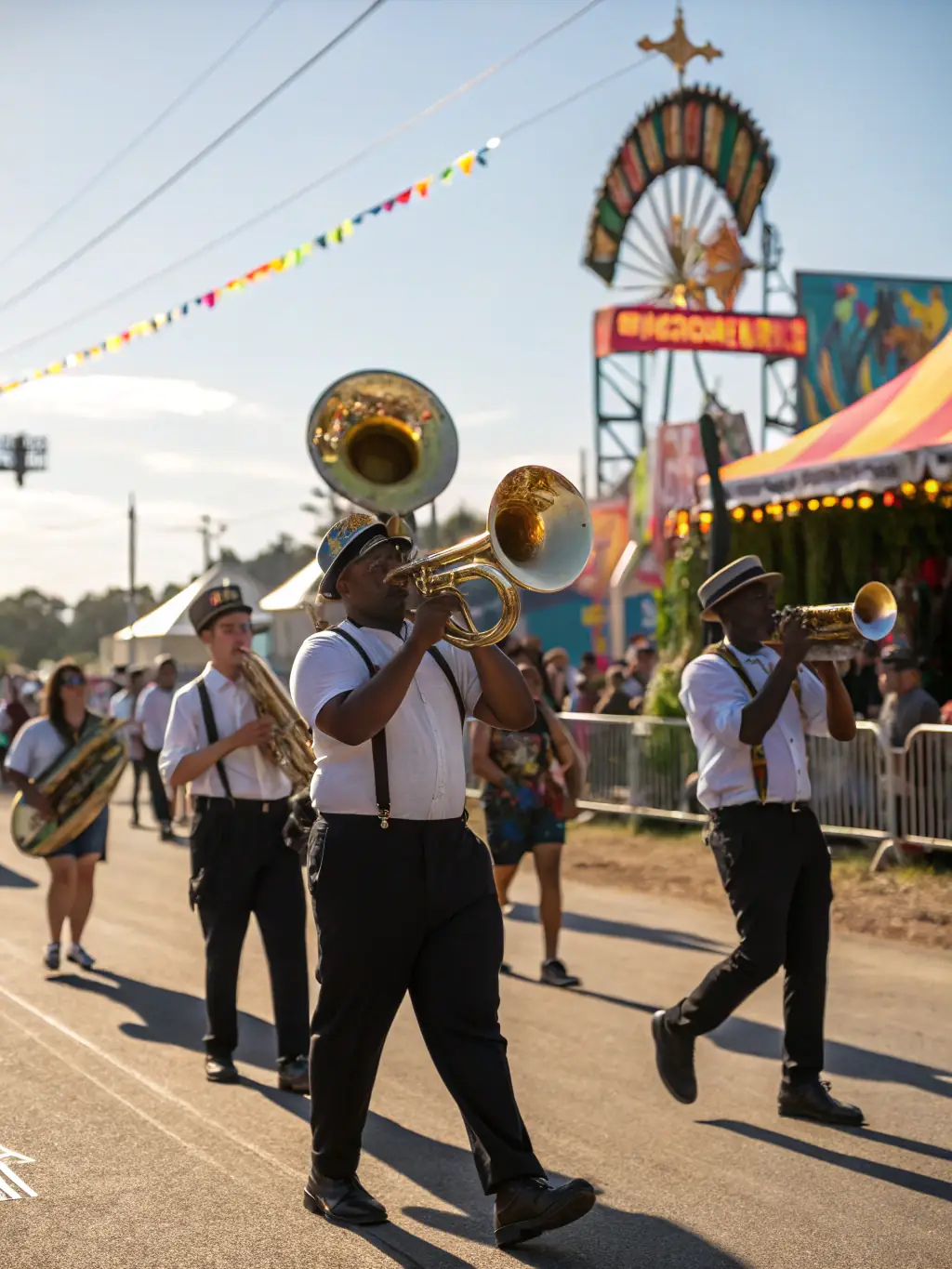 A vibrant photo of participants enjoying a traditional Breton music performance at an ASSOCIATION LES CHEMINS DU TRO BREIZ event, showcasing the cultural immersion.
